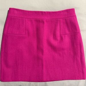J. Crew Pink Mini Skirt